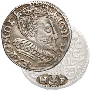 Zygmunt III Waza, Trojak Bydgoszcz 1596 - P przeprawione na R