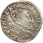 Zygmunt III Waza, Trojak Bydgoszcz 1596 - P przeprawione na R