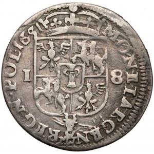 Jan II Kazimierz, Ort Wschowa 1651 - małe pop. -MW