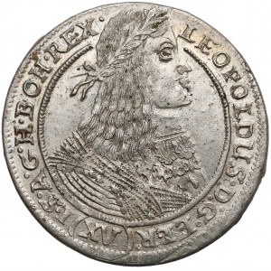 Leopold I, Wrocław, 15 krajcarów 1662 GH
