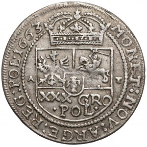 Jan II Kazimierz, Tymf 1663 Kraków - ARGE