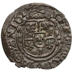 Zygmunt III Waza, Łobżenica, Trzeciak 1627 - t. 4 polowa - bez kul