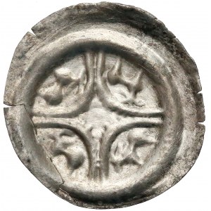 Leszek Biały (1202-1227), Brakteat krzyż z łuków