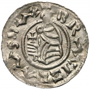 Czech, Bracislaus I (1035-1055), Denarius before 1050