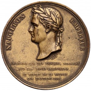 Francja, Medal grób Napoleona - Wyspa św. Heleny 1841