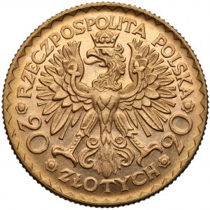 Chrobry 20 złotych 1925