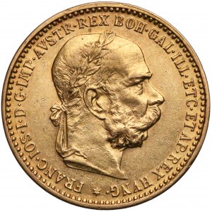 Österreich, Franz Joseph I., 10 Korona 1896