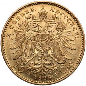 Austria, Franciszek Józef I, 10 koron 1896