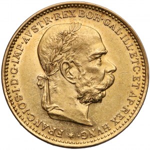Austria, Franz Jospeh I, 20 corona 1892