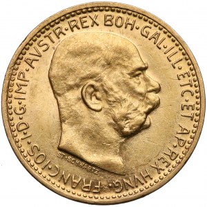 Österreich, Franz Joseph I, 10 Korona 1910