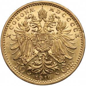 Österreich, Franz Joseph I, 10 Korona 1910