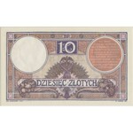 10 złotych 1919 - S.12 A - brązowa klauzula - UNIKAT W EMISYJNYM STANIE - PMG 64
