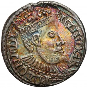 Zygmunt III Waza, Trojak Olkusz 1599 POLON