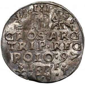 Zygmunt III Waza, Trojak Wschowa 1597 - ładny