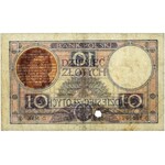 Falsyfikat z epoki 10 złotych 1924 