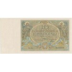 10 złotych 1926 - M - daty w znaku wodnym - seria jednoliterowa