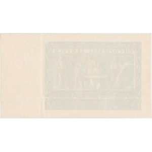 50 złotych 1936 Dąbrowski - tylko druk rewersu