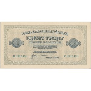 500.000 mkp 1923 - AP - numeracja 7-cyfrowa