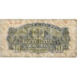 10 złotych 1944 ...owe - Kb - bez druku głównego rewersu