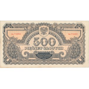 500 złotych 1944 ...owe - Aw