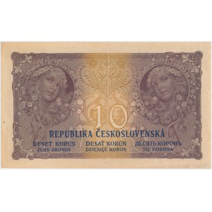 Czechoslovakia, 10 Korun 1919 - S. O 094