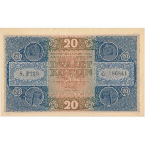 Czechoslovakia, 20 Korun 1919 - S. P225