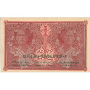 Czechosłowacja, 20 koron 1919 - S. P225
