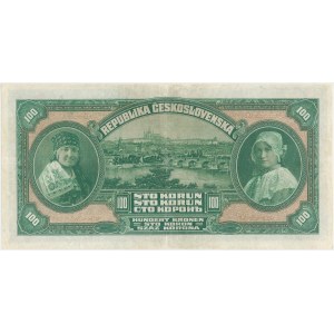 Czechosłowacja, 100 koron 1920 - M