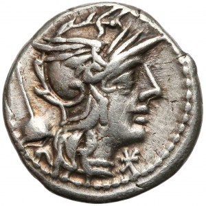 T. Quinctius Flaminius (126 r pne), Denar