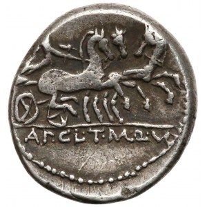 T. Mallius Mancinus, Ap. Claudius Pulcher i Q. Urbinius (111-110 r pne), Denar