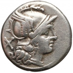 Roman Republic, Anonymous Denarius (207 BC)