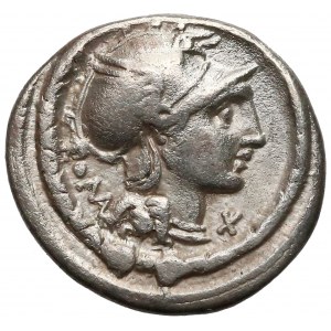 Roman Republic, L. Manlius Torqvatus Denarius (113-112 BC)