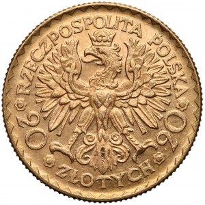 Chrobry 20 złotych 1925