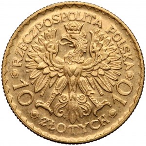 Chrobry 10 złotych 1925