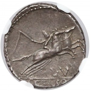 Roman Republic, C. Marcius Censorinus Denarius (88 BC)