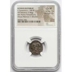 Roman Republic, C. Marcius Censorinus Denarius (88 BC)