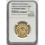 200 złotych 2000 Zjazd w Gnieźnie - NGC PF70 UC