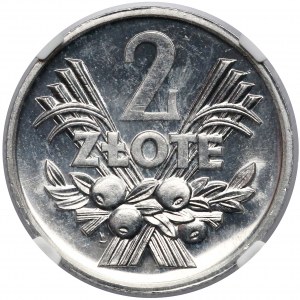 2 złote 1970 Jagody - Proof Like - NGC MS64 PL