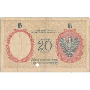 Falsyfikat z epoki 20 złotych 1924