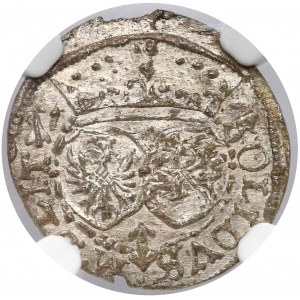 Zygmunt III Waza, Szeląg Wilno 1617 - Bogoria nisko
