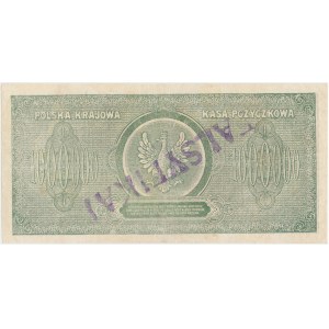 Falsyfikat z epoki 1 mln mkp 1923