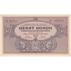 Czechosłowacja, 10 koron 1927 - S. N167