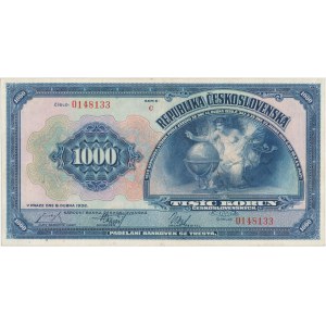Czechosłowacja, 1.000 koron 1932 - C