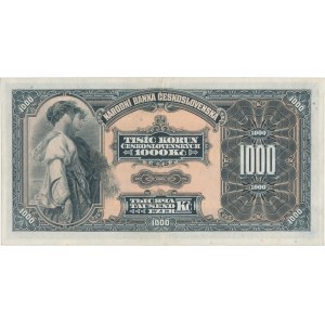 Czechosłowacja, 1.000 koron 1932 - C