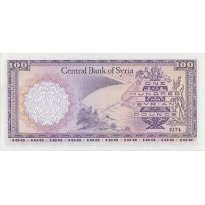 Syria, 100 Pounds 1974