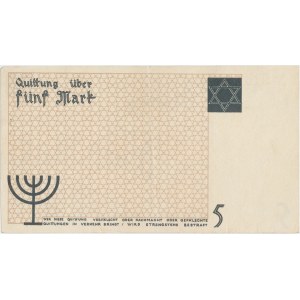 Getto 5 marek 1940 - papier standardowy