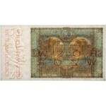 50 złotych 1925 - WZÓR A 0245678 - PMG 63 EPQ