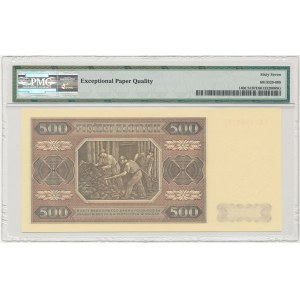 500 złotych 1948 - WZÓR kolekcjonerski CC - PMG 67 EPQ