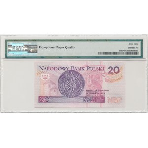 20 złotych 1994 - ZA - seria zastępcza - PMG 68 EPQ