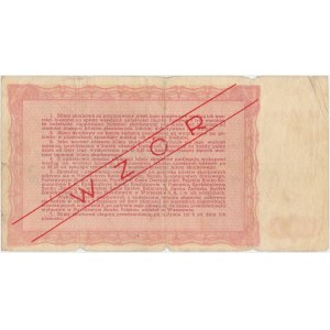 Bilet Skarbowy WZÓR Emisja IV, Seria I - 5.000 złotych 1948